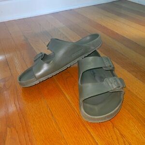 Birkenstock Tactical Green EVA Slides sz. 10 Men's